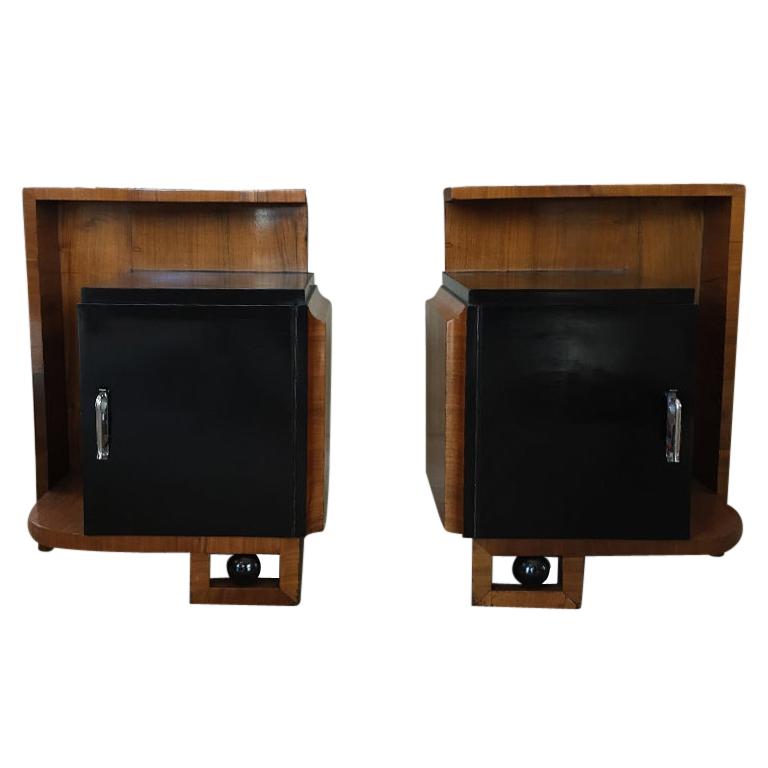 Coppia di Comodini Francia 1930 - French Bedside Tables 1930s