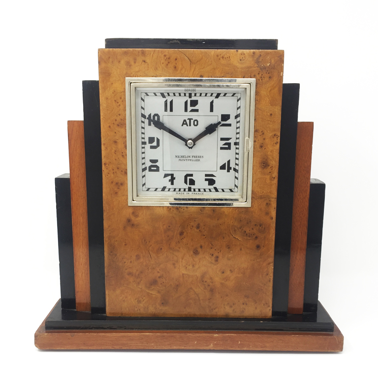 Orologio con meccanismo ATO Francia 1930 - Clock with ATO clockworks 